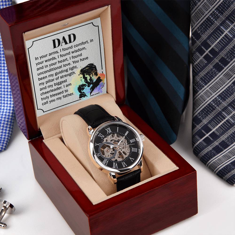 To My Father - Openwork Watch