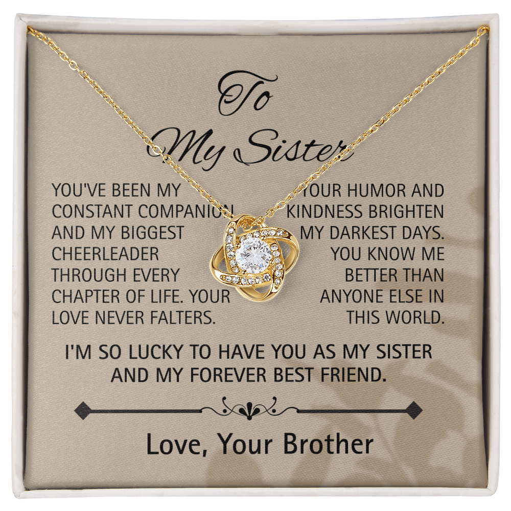 To My Beautiful Sister