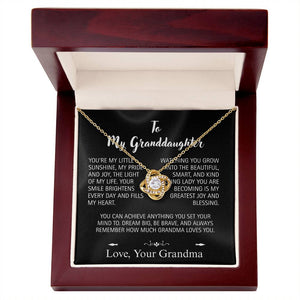 To My Granddaughter