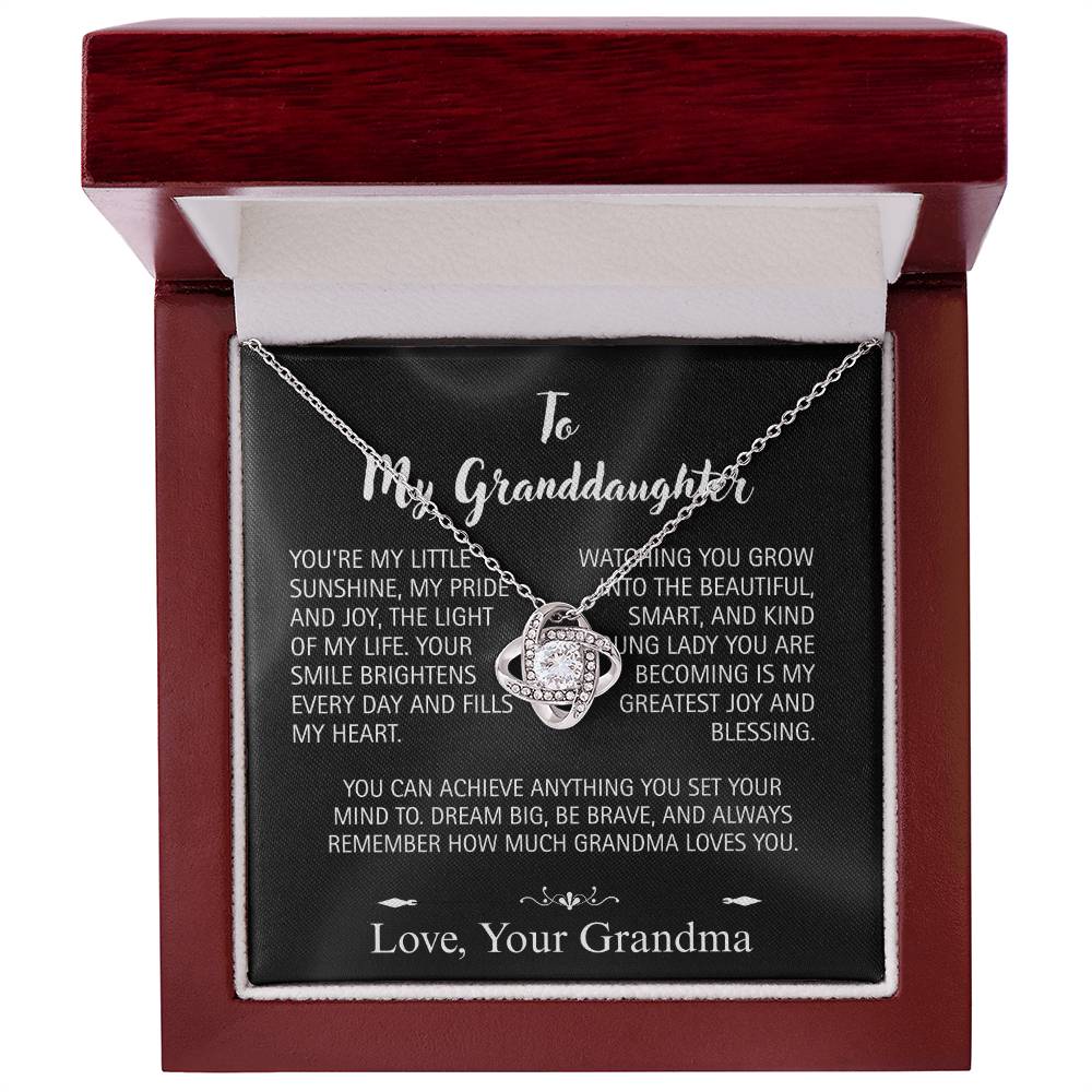 To My Granddaughter