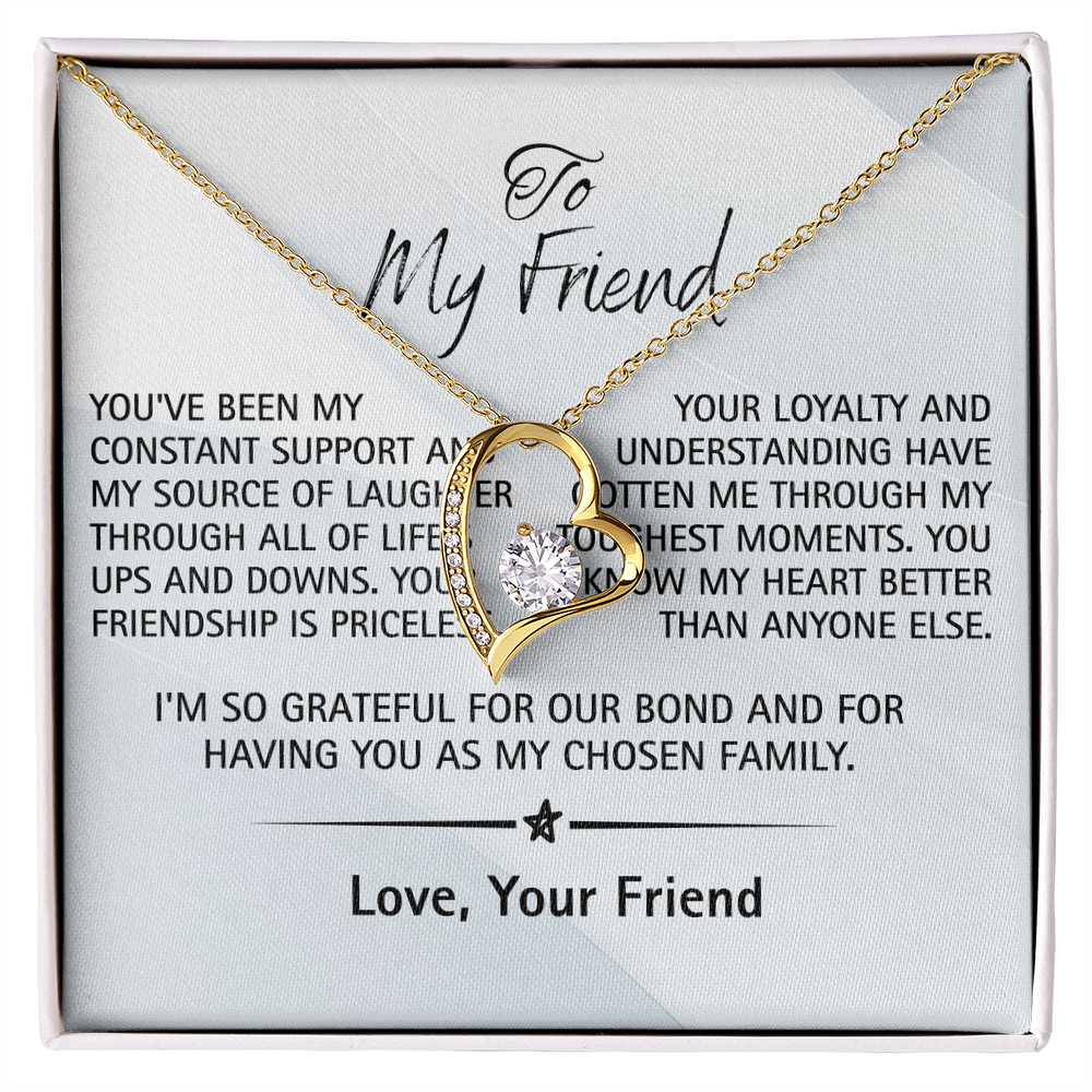 To My Wonderful Friend